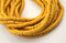 5mm vinyl Heishi beads pale yellow orange polymer clay beads